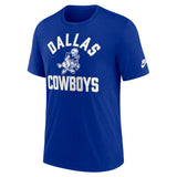 NFL Dallas Cowboys Nike Tri-Blend Rewind T-Shirt - Blue