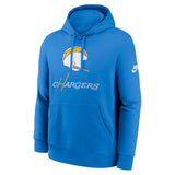 NFL Los Angeles Chargers Nike 2025 Rewind Club Pullover Hoodie - Blue