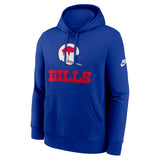 NFL Buffalo Bills Nike 2025 Rewind Club Pullover Hoodie - Blue