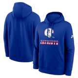 NFL New England Patriots Nike 2025 Rewind Club Pullover Hoodie - Navy