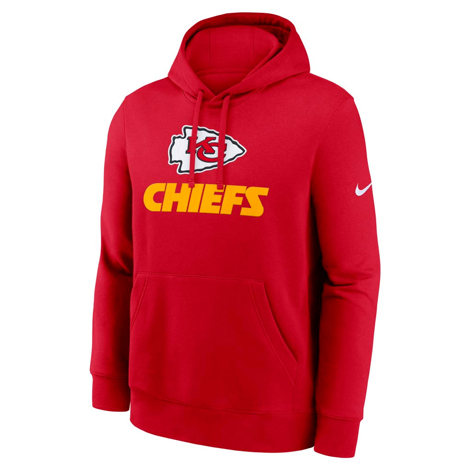 NFL Kansas City Chiefs Nike 2025 Rewind Club Pullover Hoodie - Red