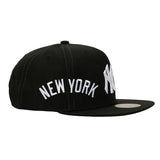 MLB New York Yankees Mitchell & Ness Trifecta Snapback Hat - Black