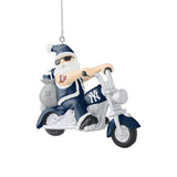 MLB New York Yankees FOCO Santa on Motorcycle Ornament