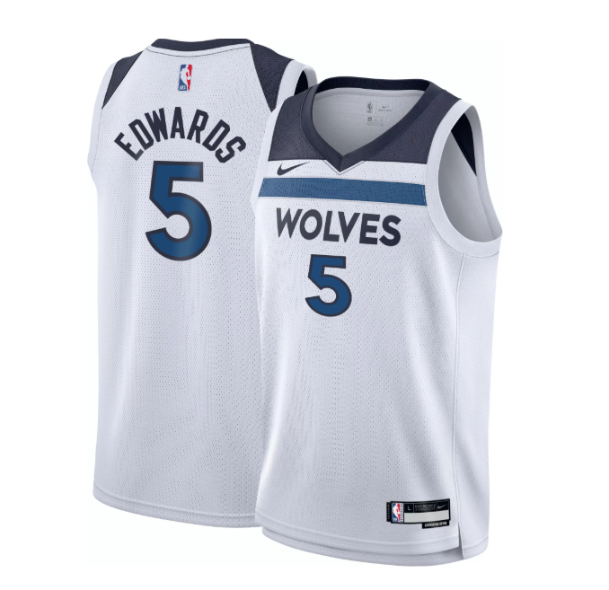 Anthony Edwards Minnesota Timberwolves 2026 Association Edition Youth NBA Swingman Jersey