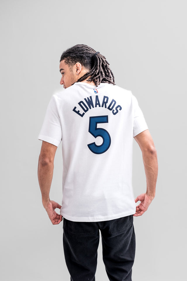 Anthony Edwards Minnesota Timberwolves Name & Number Association Edition NBA T-Shirt