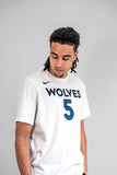 Anthony Edwards Minnesota Timberwolves Name & Number Association Edition NBA T-Shirt