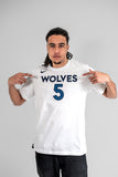 Anthony Edwards Minnesota Timberwolves Name & Number Association Edition NBA T-Shirt