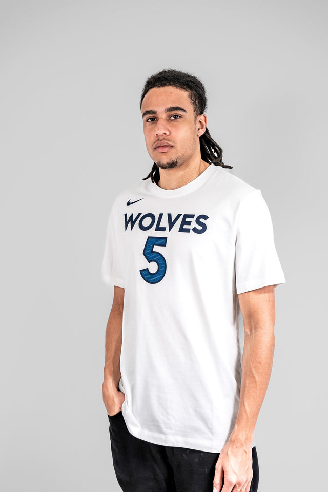 Anthony Edwards Minnesota Timberwolves Name & Number Association Edition NBA T-Shirt
