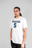 Anthony Edwards Minnesota Timberwolves Name & Number Association Edition NBA T-Shirt