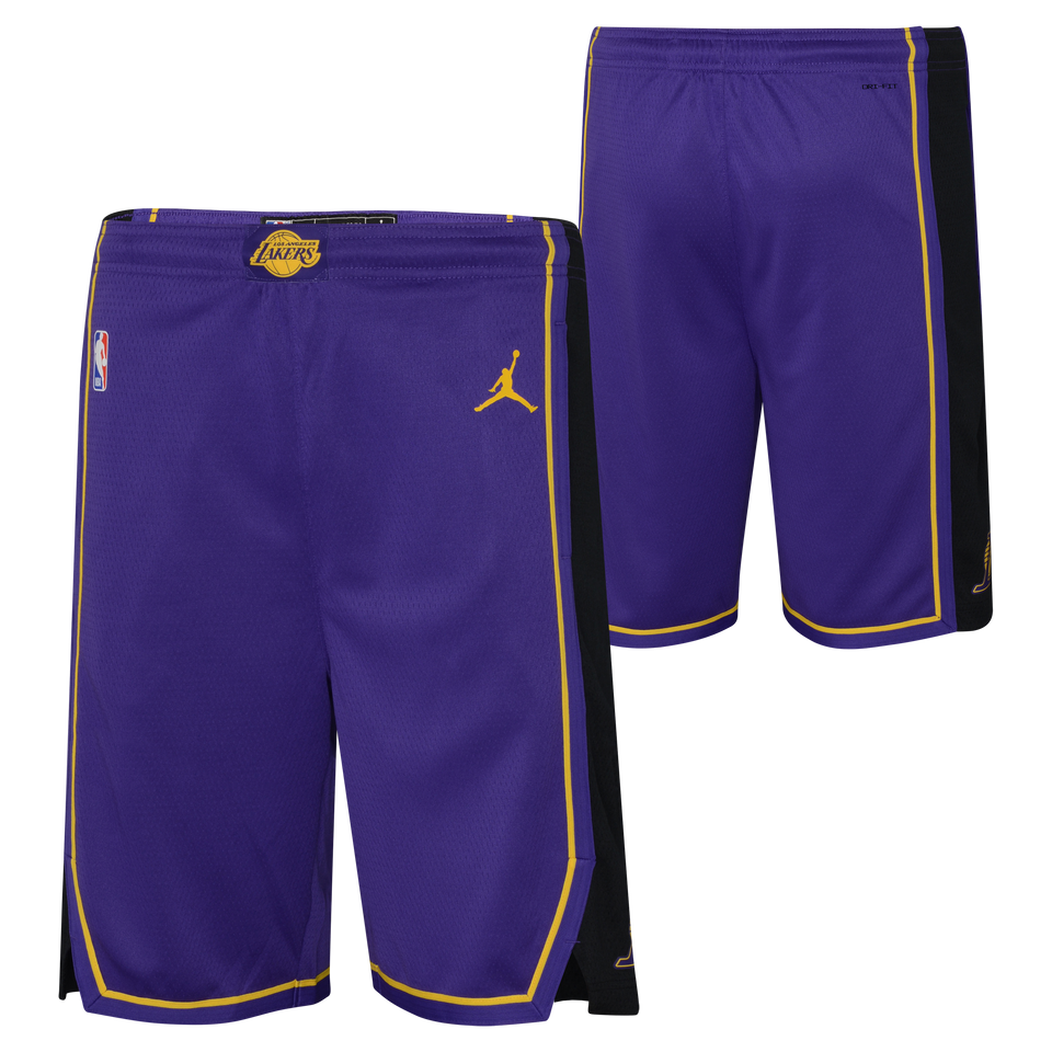 Los Angeles Lakers 2024 Statement Edition Swingman Youth NBA Shorts