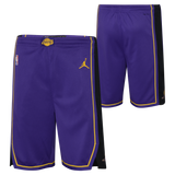 Los Angeles Lakers 2024 Statement Edition Swingman Youth NBA Shorts