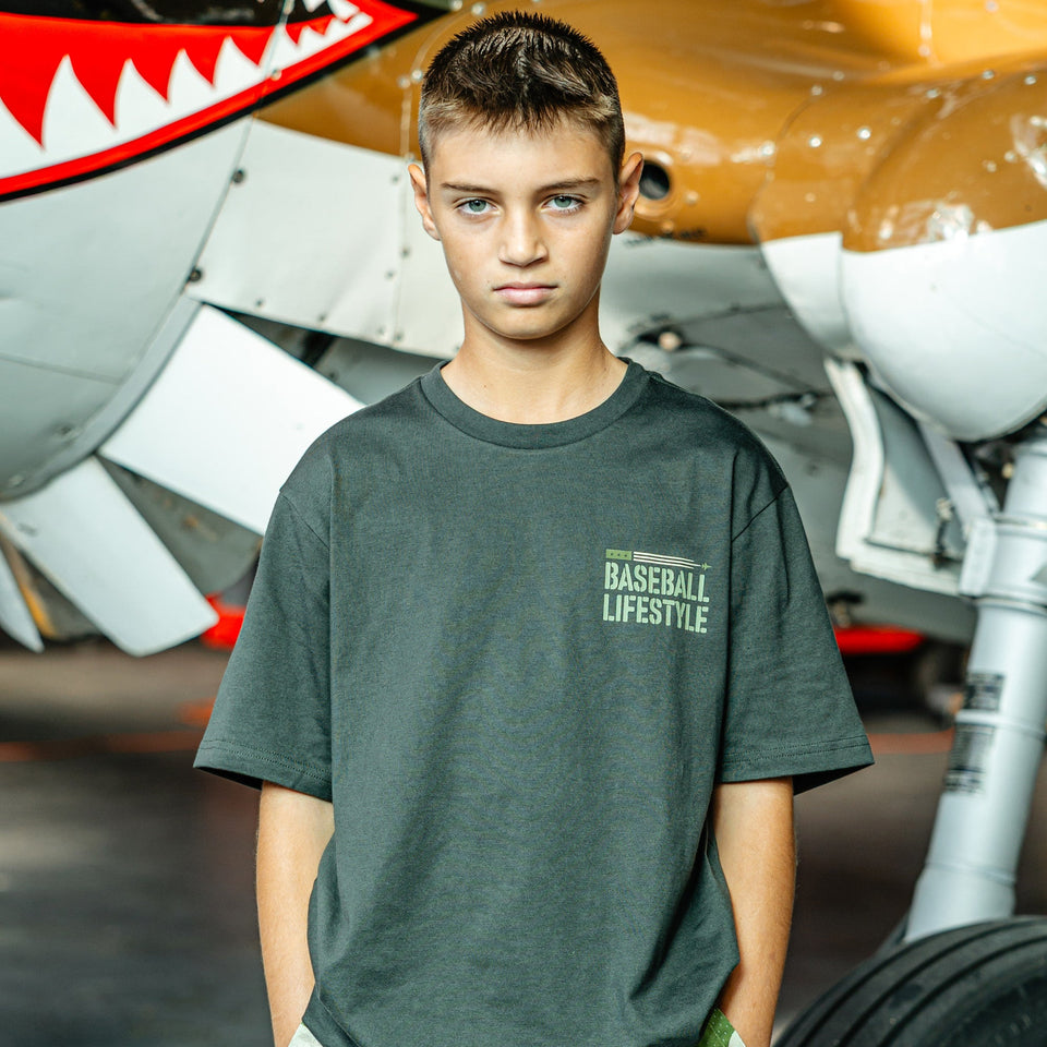 All for One Youth Tee - Heavy Metal