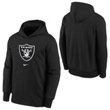 NFL Las Vegas Raiders Youth Nike Club Pullover Hoodie - Black