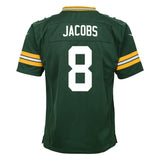 NFL Green Bay Packers Josh Jacobs Youth Nike Home Game Jersey - Green