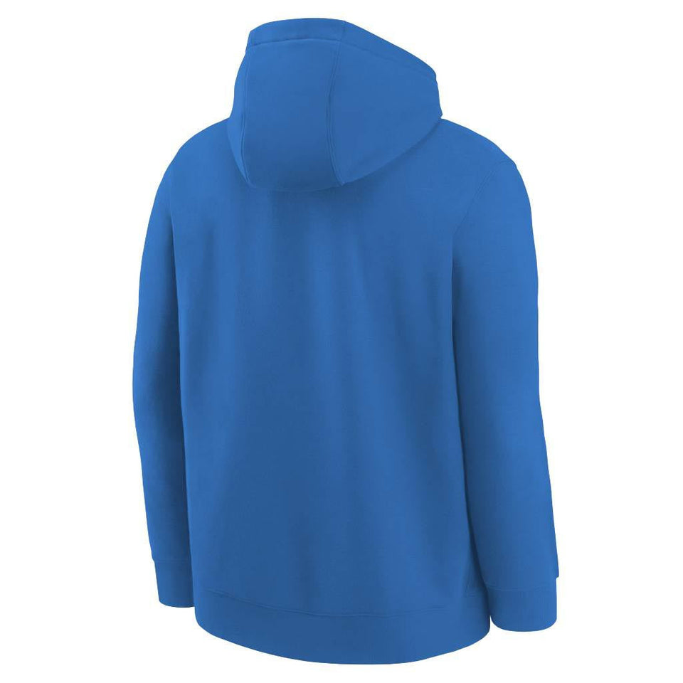 NFL Detroit Lions Youth Nike Club Pullover Hoodie - Blue