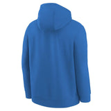 NFL Detroit Lions Youth Nike Club Pullover Hoodie - Blue