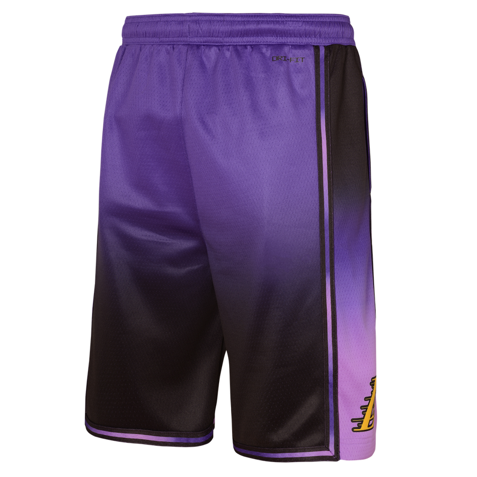 Los Angeles Lakers 2025 City Edition Swingman Youth NBA Shorts