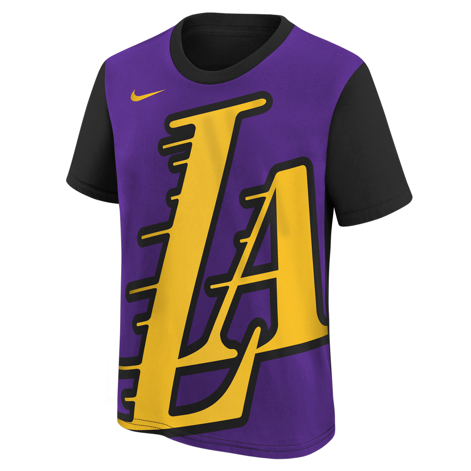 Los Angeles Lakers 2026 City Edition MAX90 Youth NBA T-Shirt