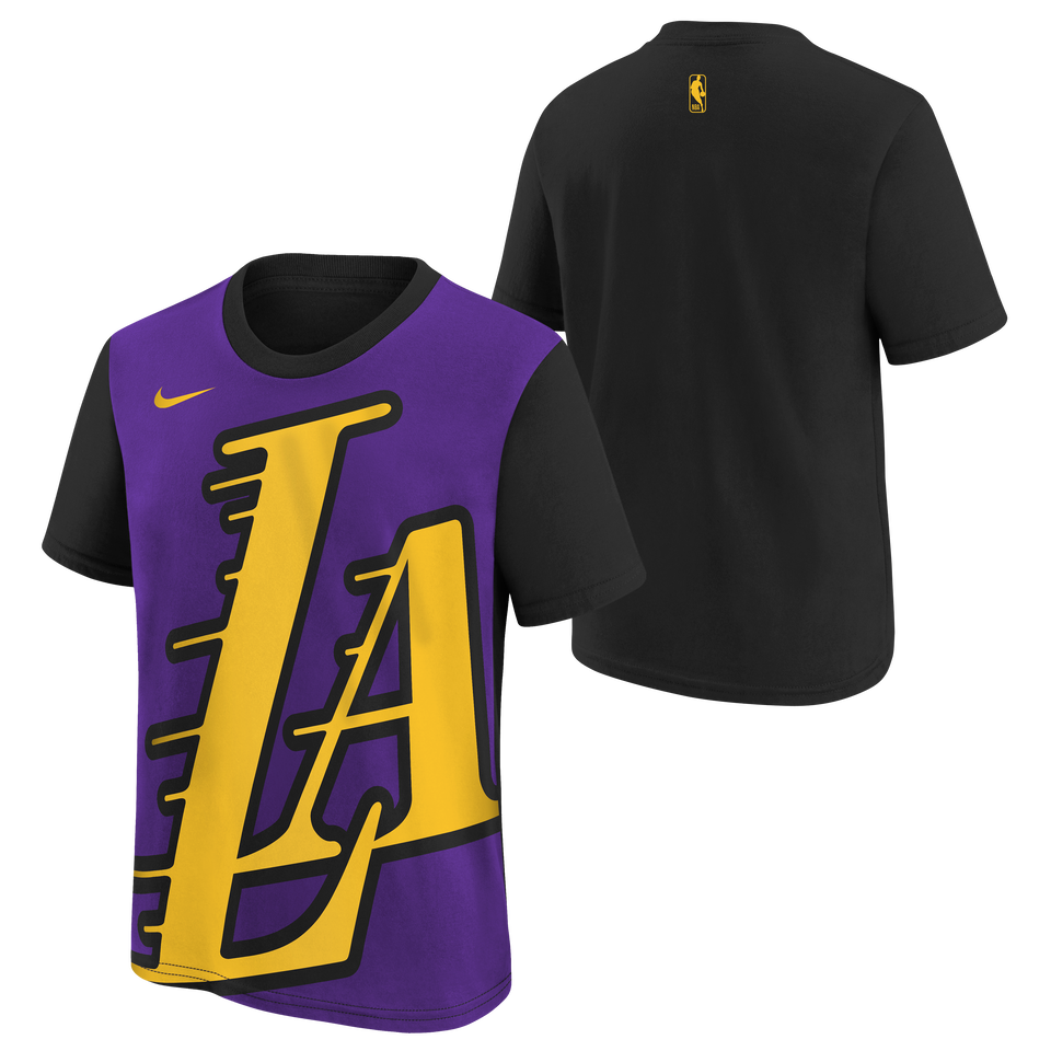 Los Angeles Lakers 2026 City Edition MAX90 Youth NBA T-Shirt