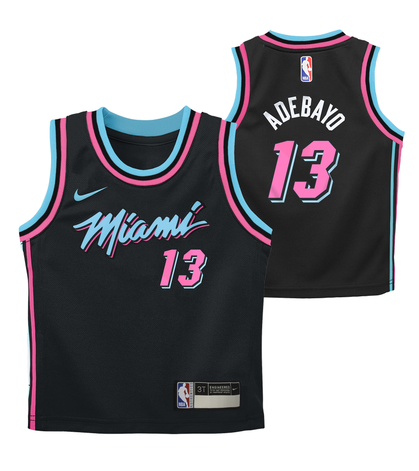 Bam Adebayo Nike Original Vice Nights Toddler Replica Jersey