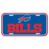 NFL Buffalo Bills WinCraft Logo Plastic License Plate
