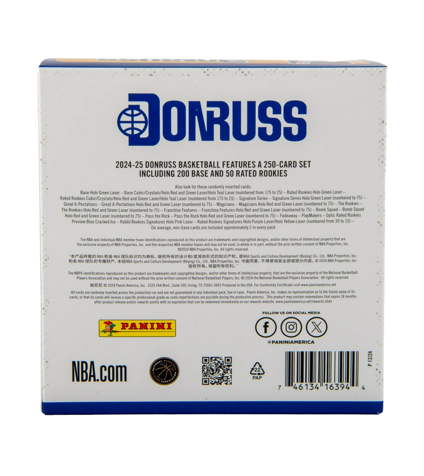 2024-25 Panini Donruss Mega Box