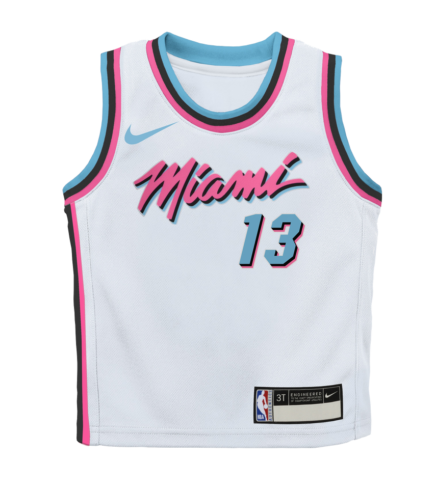 Bam Adebayo Nike Original Vice Kids Replica Jersey