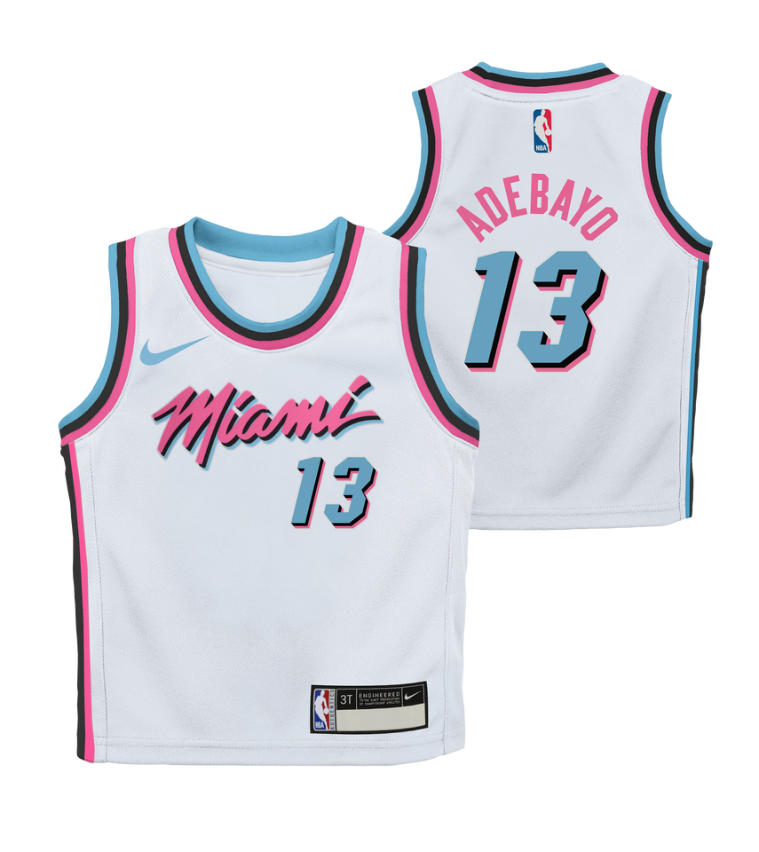 Bam Adebayo Nike Original Vice Kids Replica Jersey