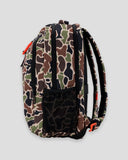 Angler Camo No Fear Cap Clip Backpack