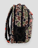 Angler Camo No Fear Cap Clip Backpack