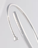 Arc Bat Bracelet - Sterling Silver