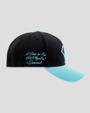 A Game So Fine Shallow Crown Fan Cap - Black