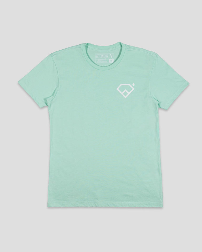 A Game So Fine Women's Warm-Up Tee - Teal