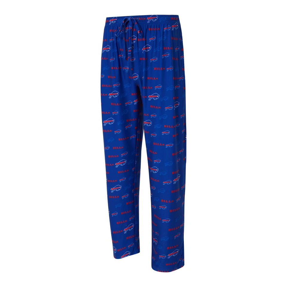 NFL Buffalo Bills Concepts Sport Mosaic All Over Print PJ Pants - Blue