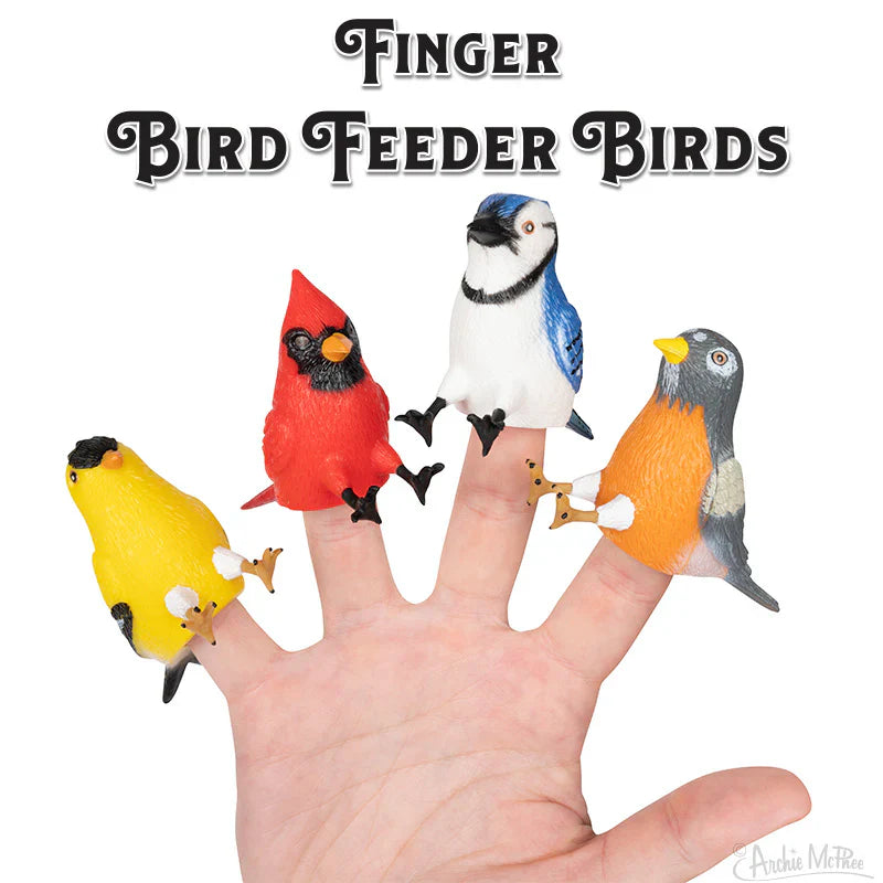 Archie McPhee® Finger Puppet: Feeder Birds (includes 1)