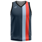 Spalding Custom Unisex Basketball Jersey - Bombers Midnight