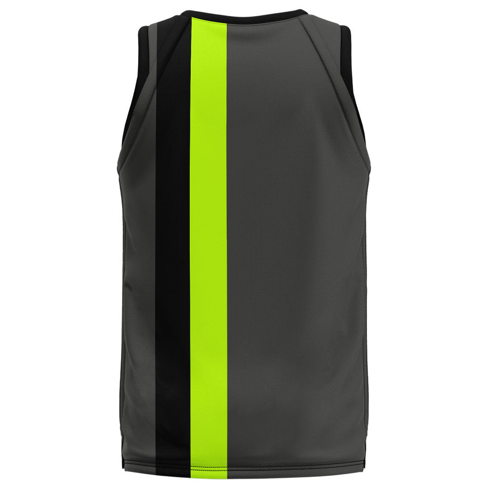 Spalding Custom Unisex Basketball Jersey - Bombers Graphite