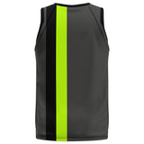 Spalding Custom Unisex Basketball Jersey - Bombers Graphite