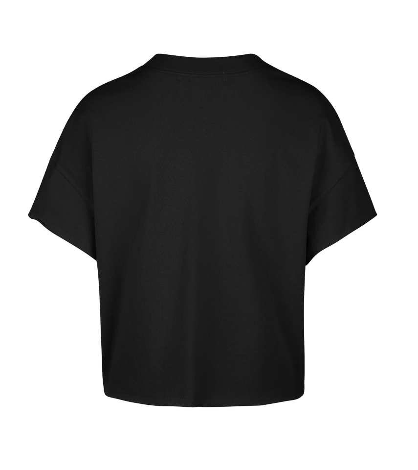 '47 Brand Miami HEAT Original Vice Nights Oversized Women's Cropped Tee