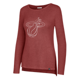 '47 Brand Miami HEAT Women's Long Sleeve Campbell Rib
