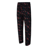 NFL Arizona Cardinals Concepts Sport Mosaic All Over Print PJ Pants - Black