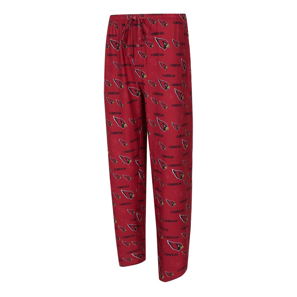 NFL Arizona Cardinals Concepts Sport Mosaic All Over Print PJ Pants - Red