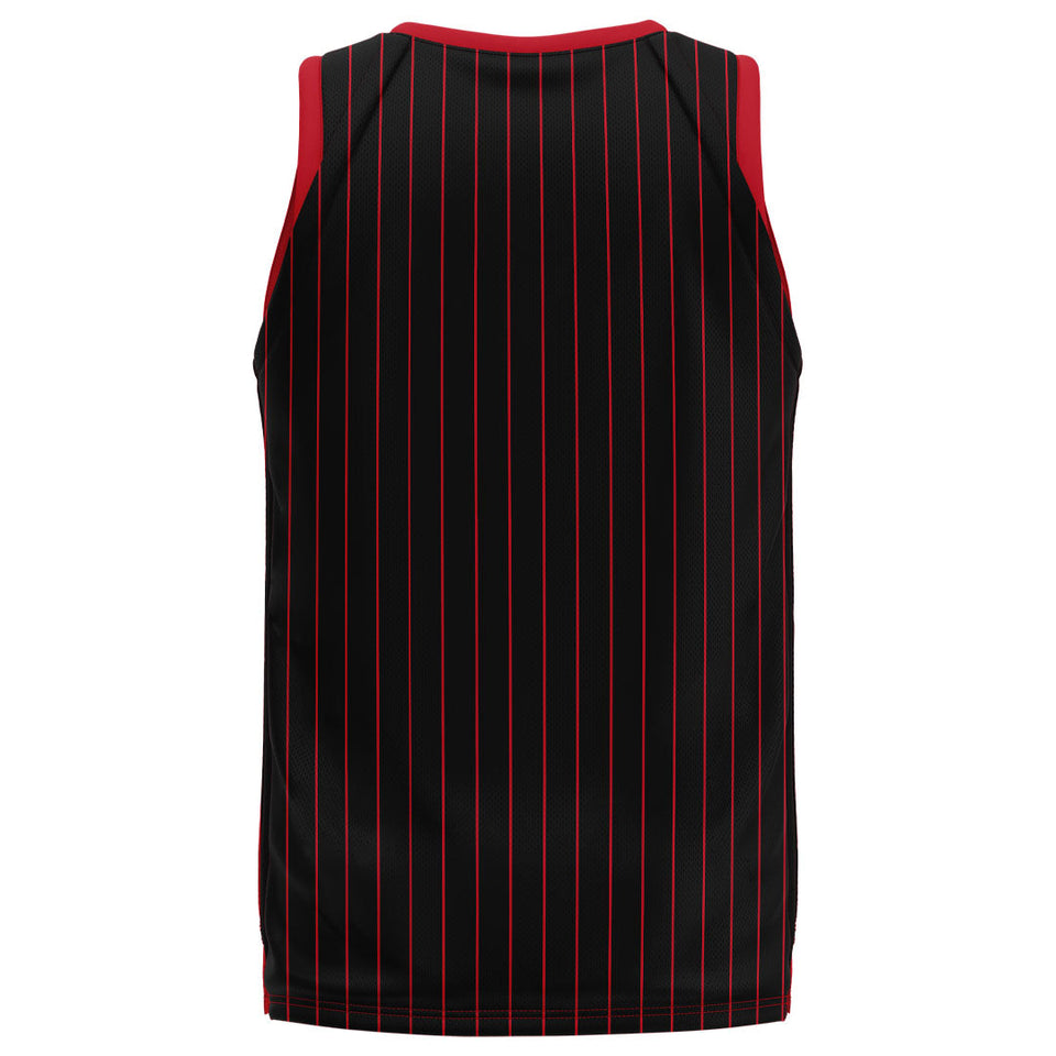 Spalding Custom Unisex Basketball Jersey - Chitown Black