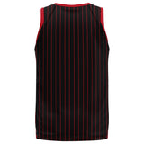 Spalding Custom Unisex Basketball Jersey - Chitown Black
