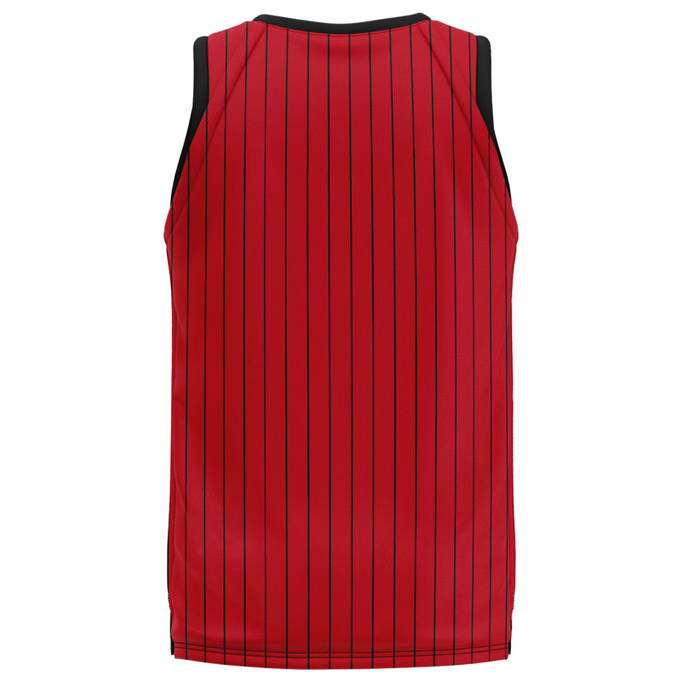 Spalding Custom Unisex Basketball Jersey - Chitown Red