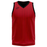 Spalding Custom Unisex Basketball Jersey - Chitown Red