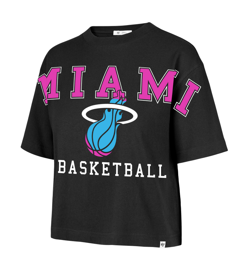 '47 Brand Miami HEAT Original Vice Nights Basketball Women's Tee