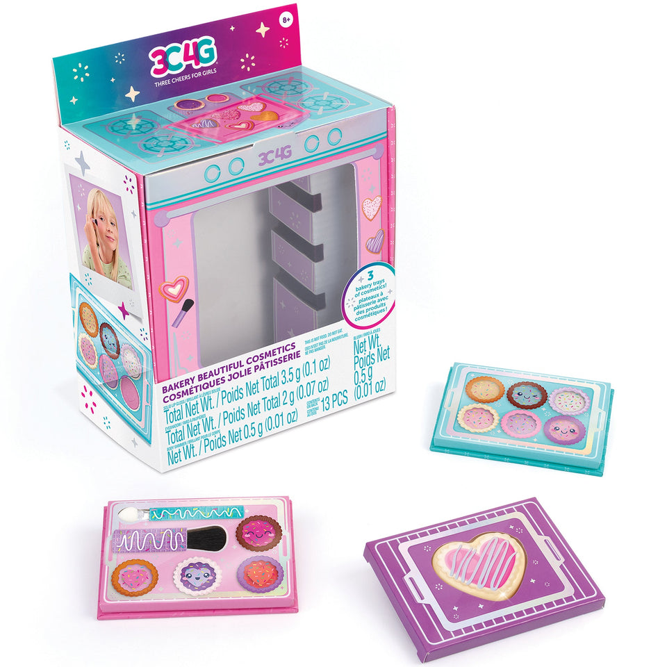 3C4G Bakery Beautiful Vanilla-Scented Cosmetic Set - For Kids 8+