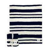 NFL Seattle Seahawks Logo Brands Cable Knit Throw Blanket