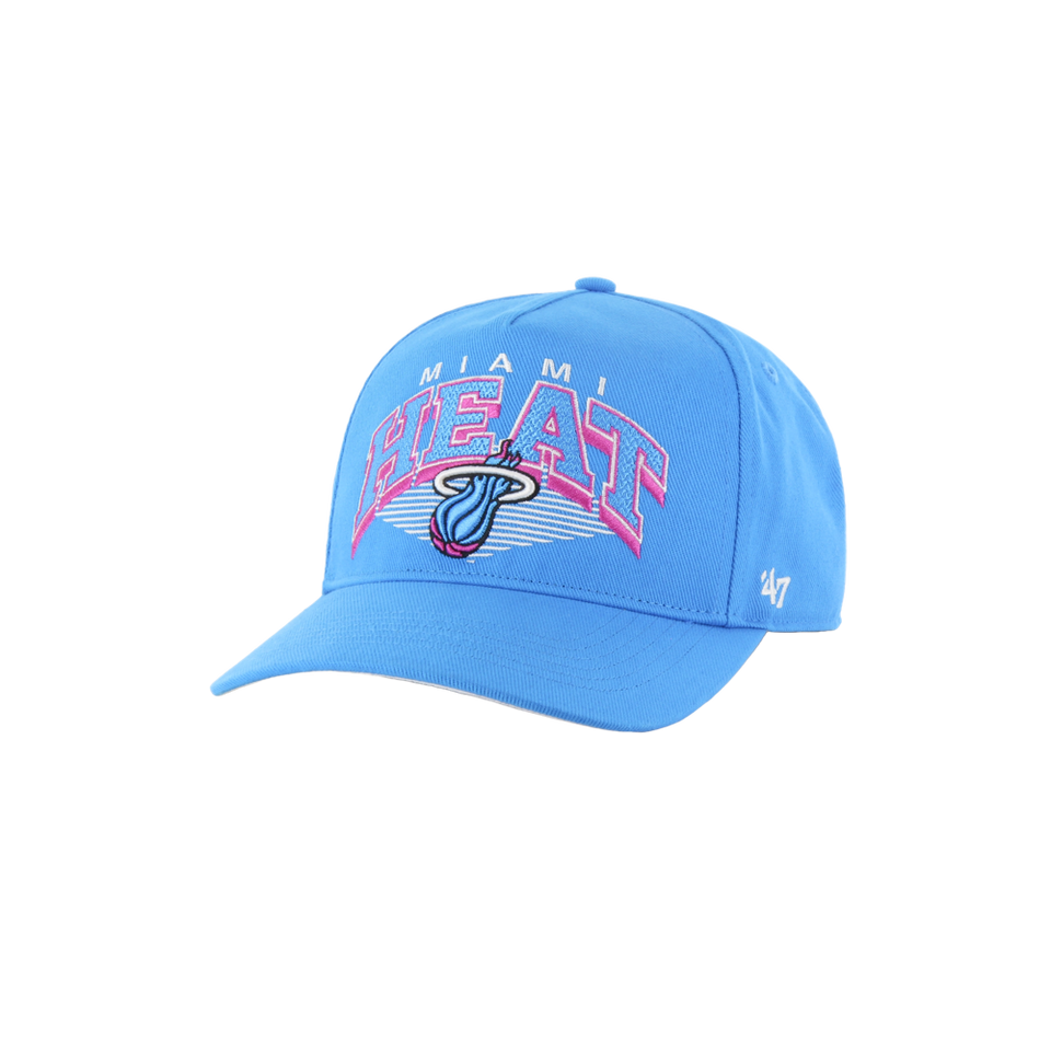 '47 Brand Miami HEAT Original Vice Blue Snapback